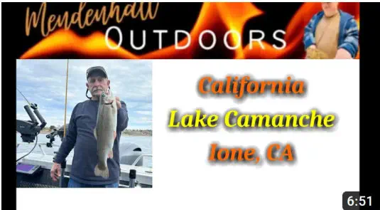 Lake Camanche Fishing Video